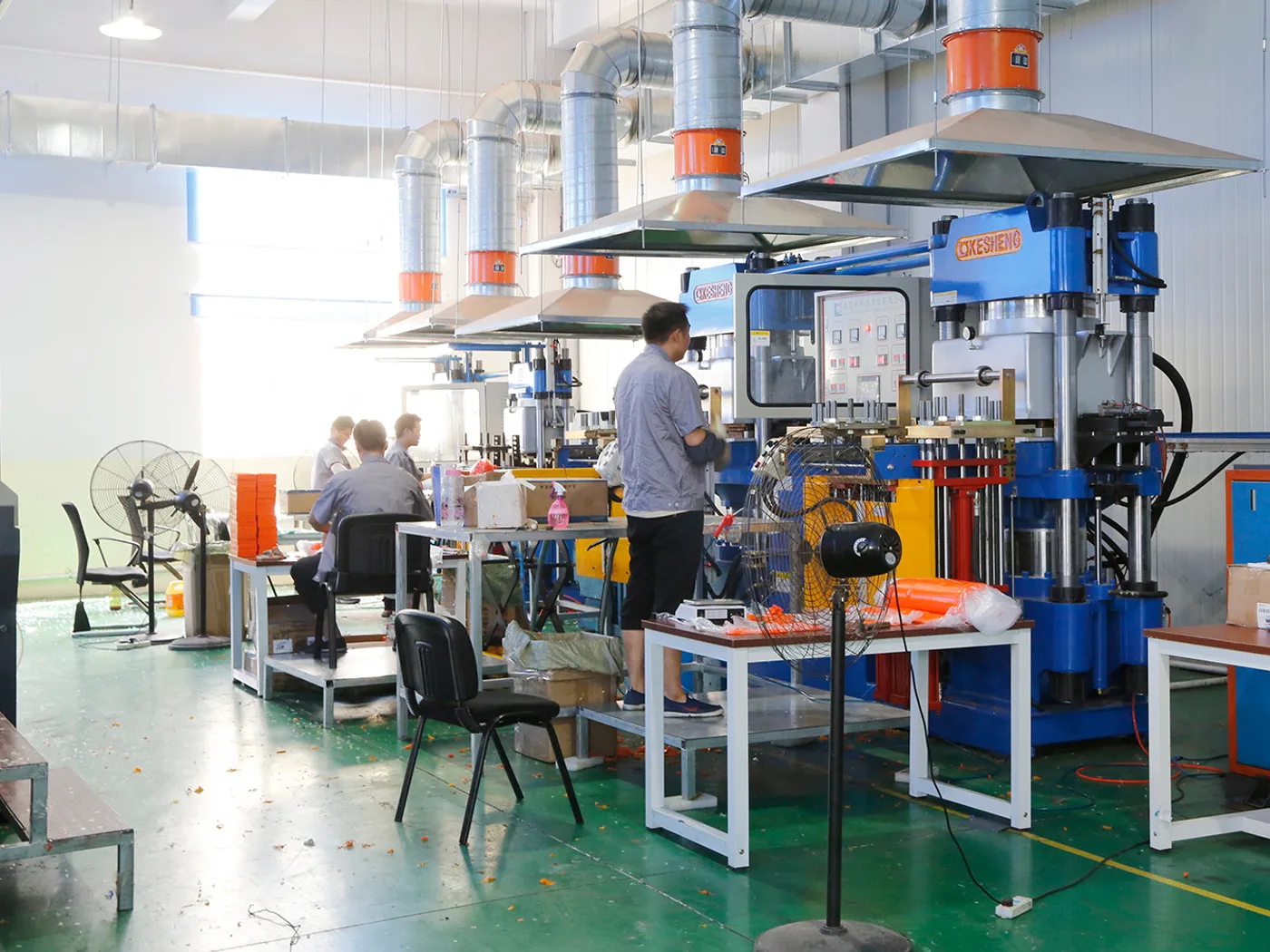 SIAN silicone earplug molding production line — China factory