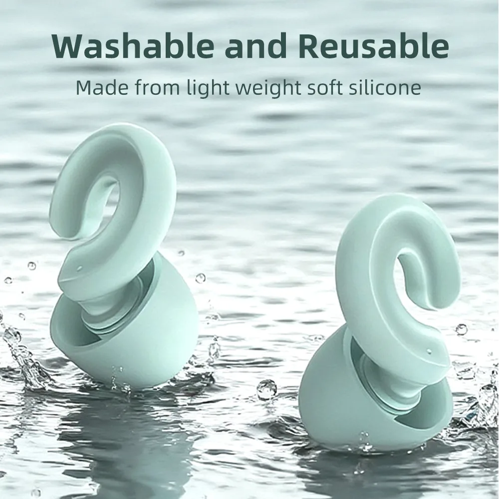 SA-2-18F Soft Silicone Sleep Earplugs (SNR 21 dB)