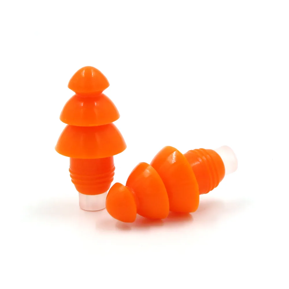 SA-3108AP Athletic Flange Silicone Earplugs