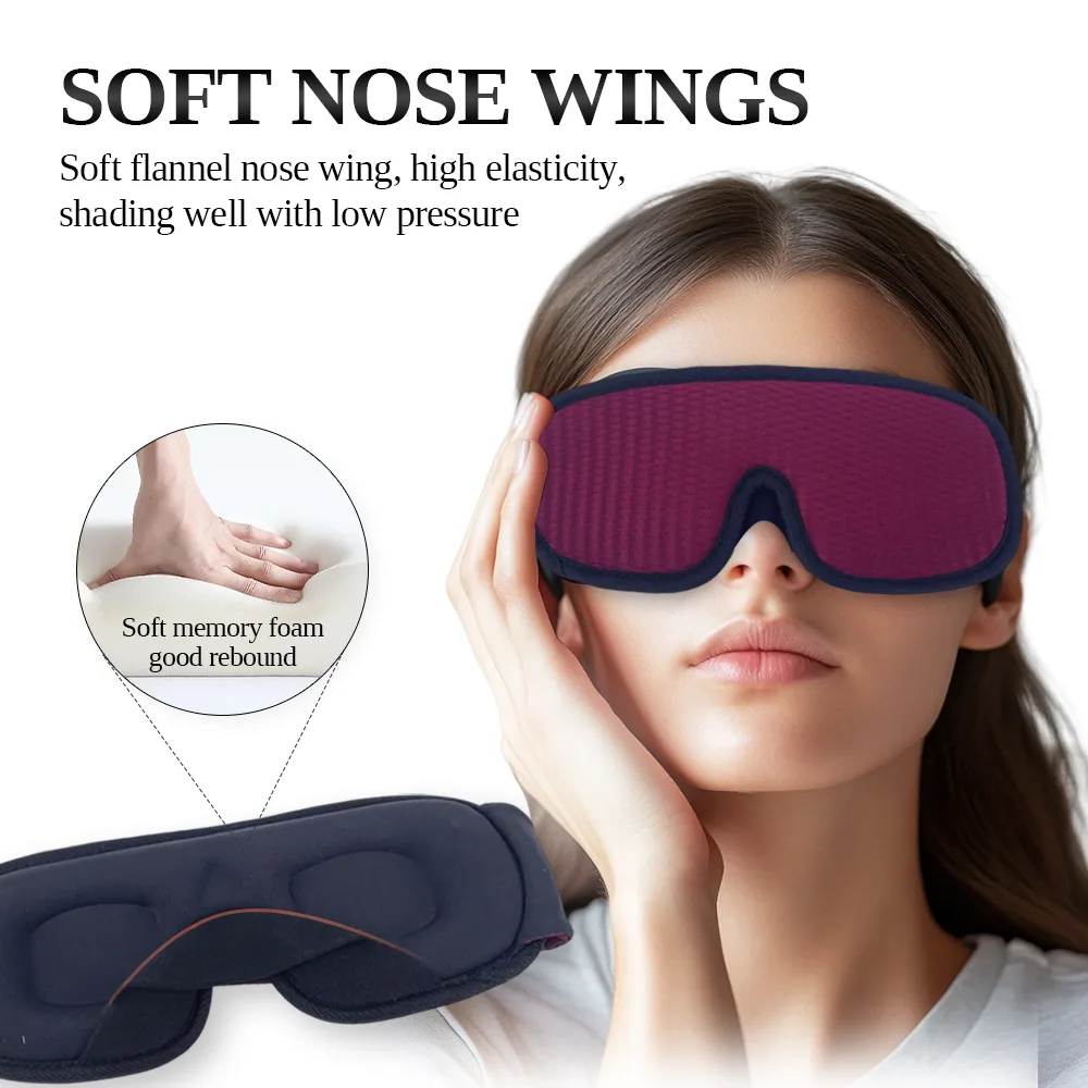 EM2005 Textured Mesh Sleep Eye Mask