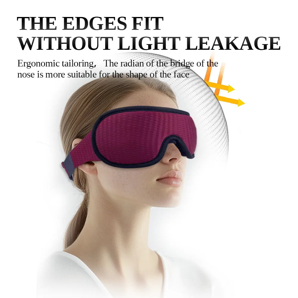 EM2005 Textured Mesh Sleep Eye Mask