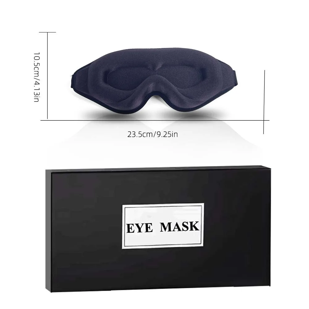EM2007 3D Contoured Foam Sleep Eye Mask