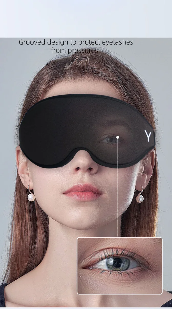 EM2007 3D Contoured Foam Sleep Eye Mask